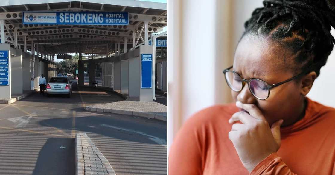 Sebokeng Hospital handed a grieving mother the wrong body to bury after her baby died during child birth Sebokeng Hospital handed a grieving mother the wrong body to bury after her baby died during child birth