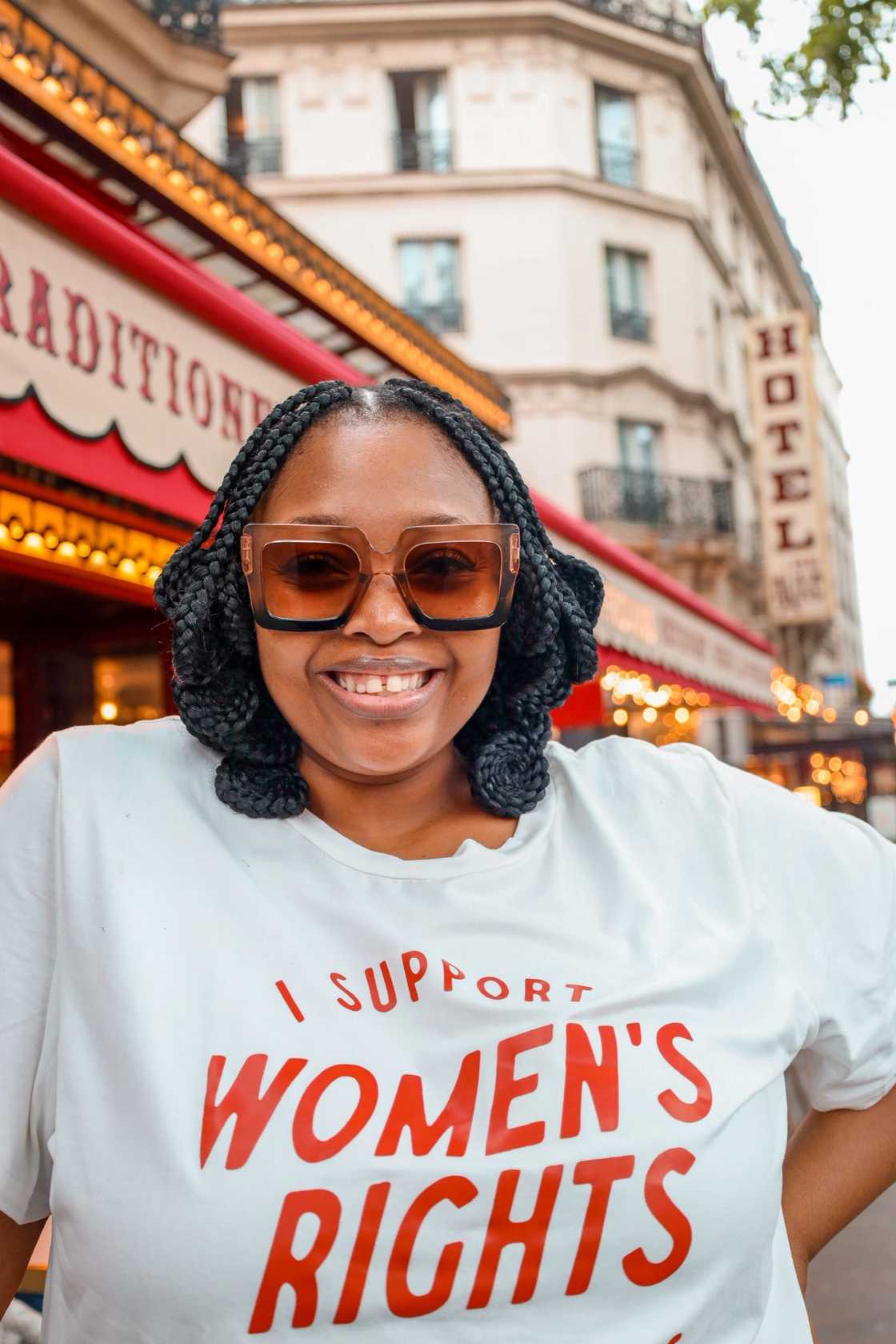 Relebogile Mabotja has defended herself from a troll.