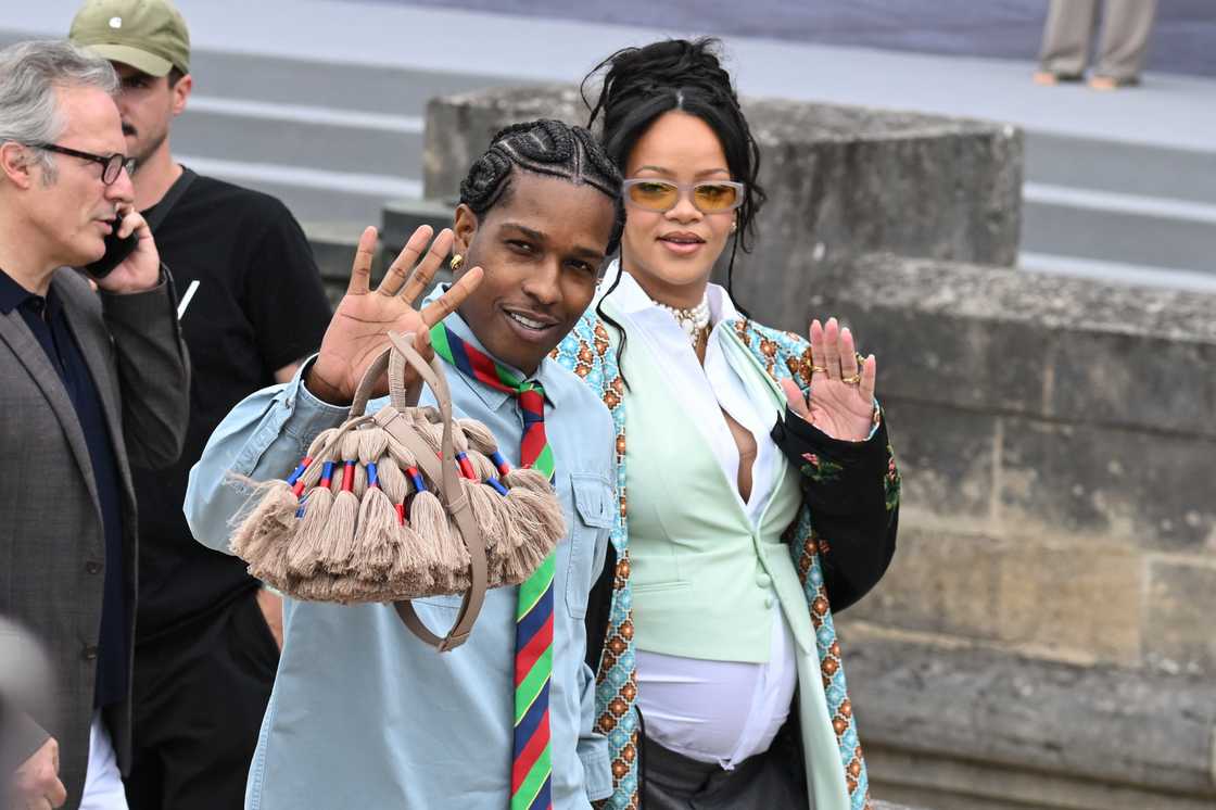 Rihanna stole A$AP Rocky's clothes