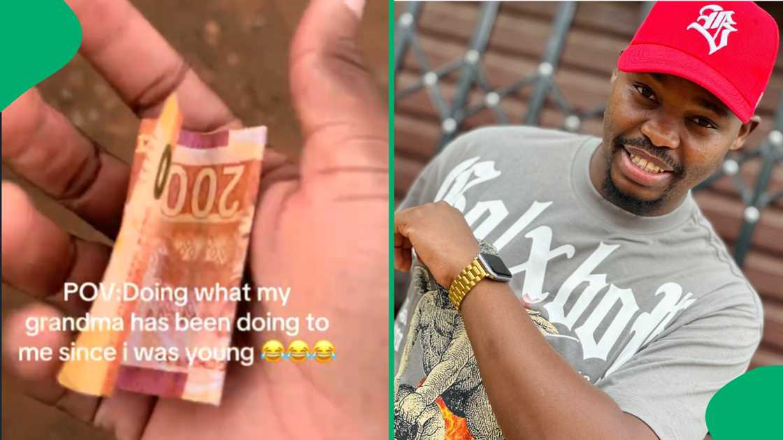 South Africans felt nostalgic when a man secretly gave his gran money. South Africans felt nostalgic when a man secretly gave his gran money.