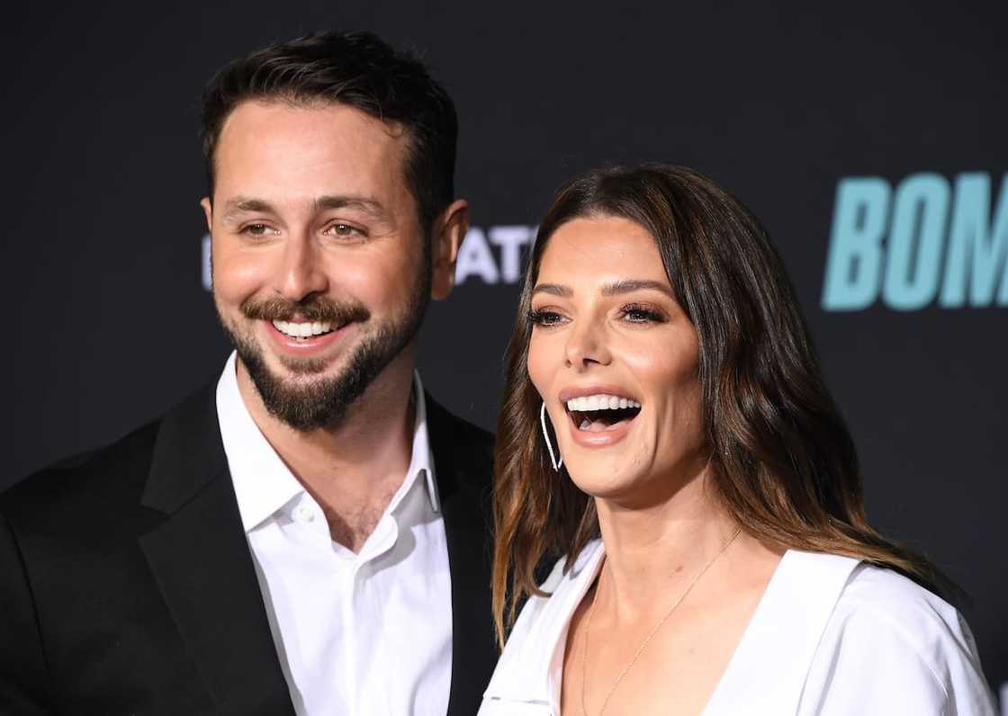Paul Khoury and wife Ashley Greene Paul Khoury and wife Ashley Greene
