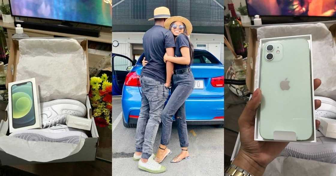 Woman, flexes, luxury gift from bae Woman, flexes, luxury gift from bae