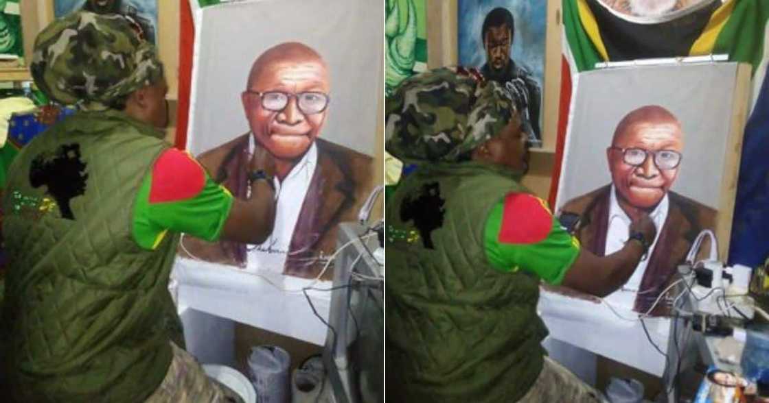 Rasta, Portrait, Joburg, Mayor, Geoff Makhubo Rasta, Portrait, Joburg, Mayor, Geoff Makhubo