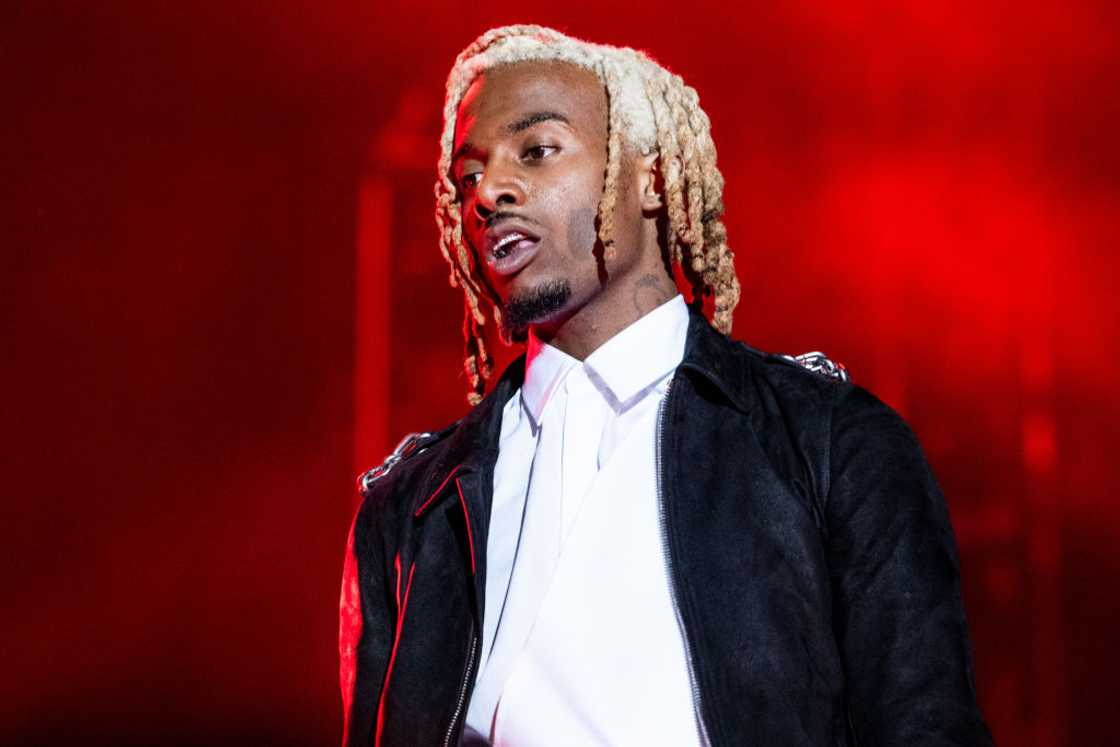 Carti during a Rolling Loud LA event Carti during a Rolling Loud LA event