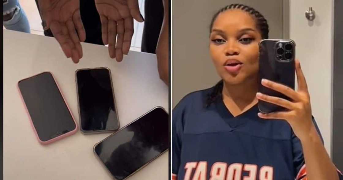 Three friends do TikTok challenge to see whose boyfriend calls first Three friends do TikTok challenge to see whose boyfriend calls first