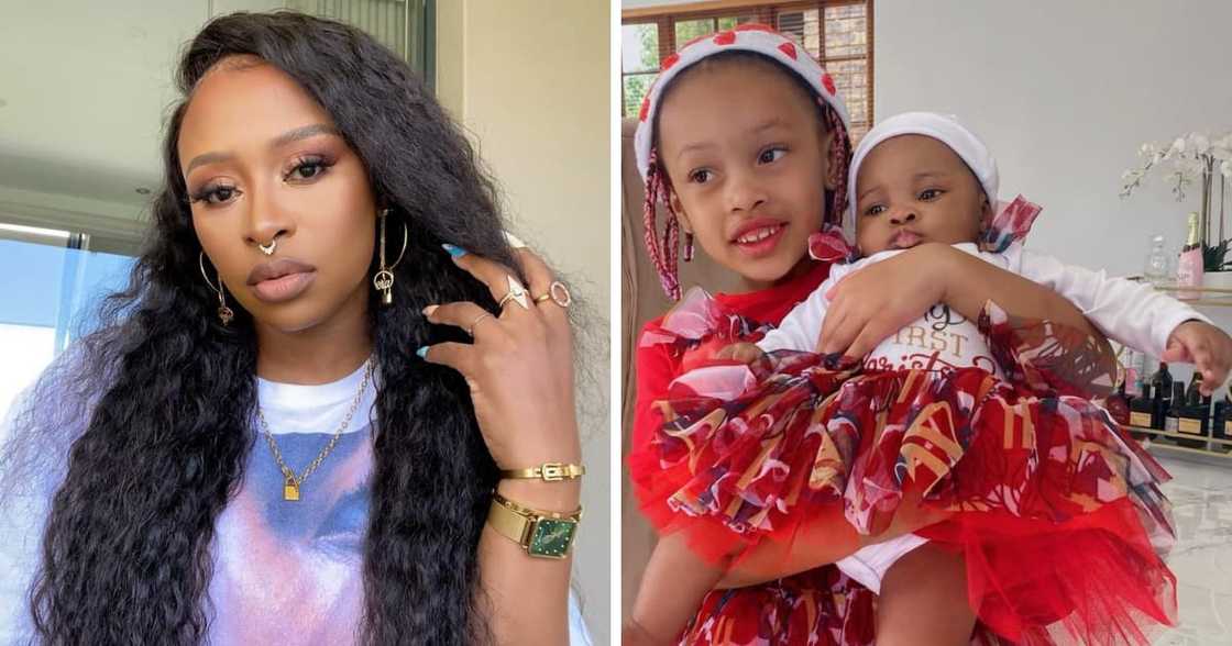 DJ Zinhle, Kairo Forbes, Asante Mohosana, Children, Age, Two, Eggs, 100 Years Old