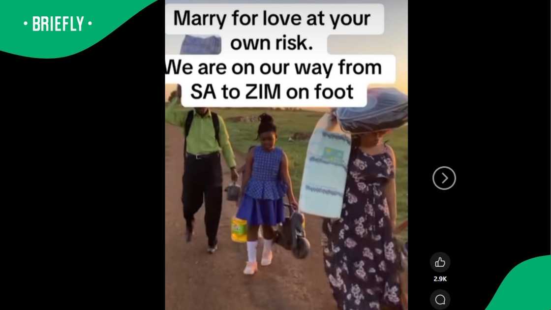 A video went viral.