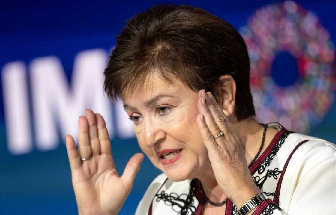 IMF head Kristalina Georgieva revealed the Zambian debt deal at the IMF-World Bank annual meeting in Marrakesh