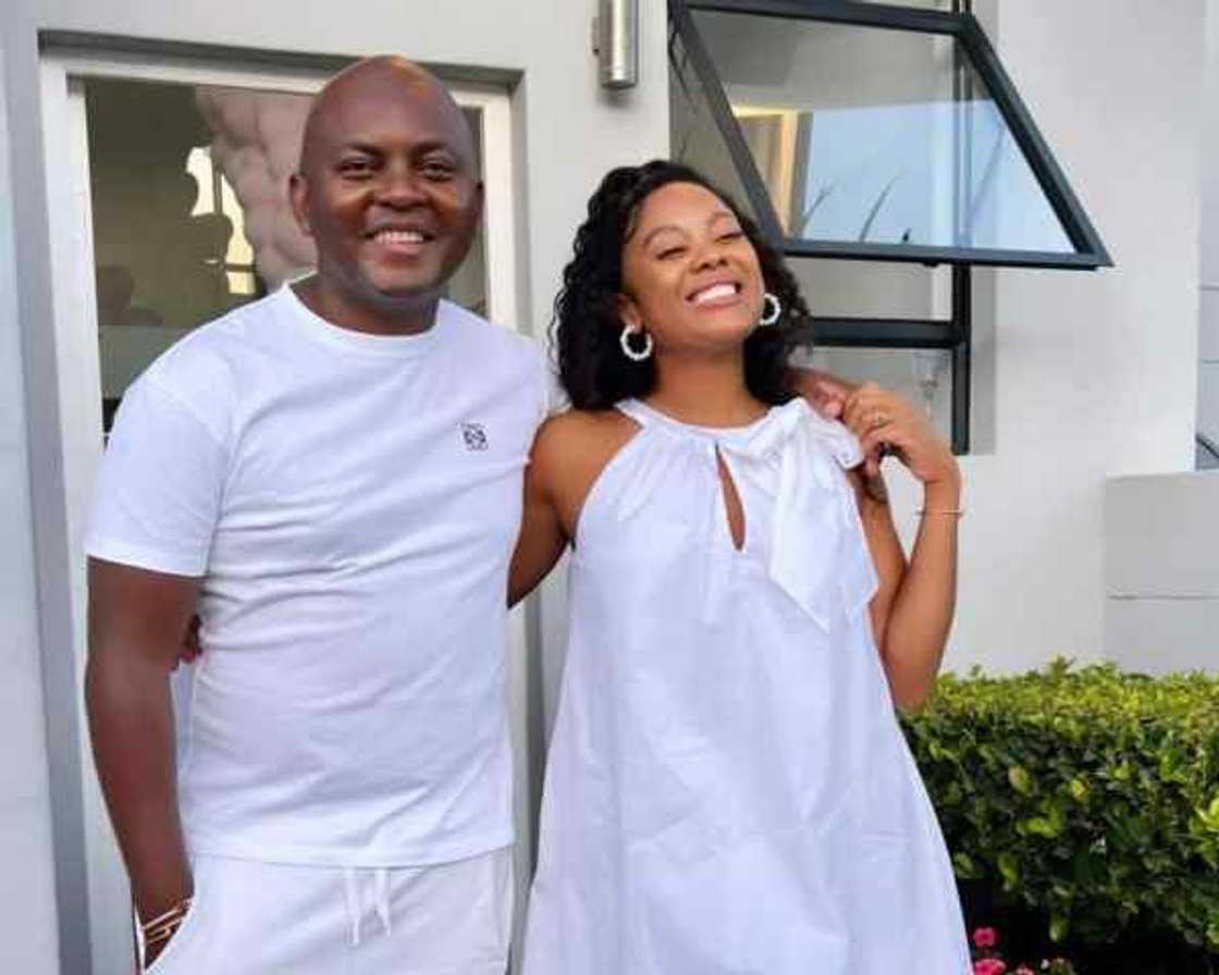 DJ Euphonik and his wife celebrate their anniversary