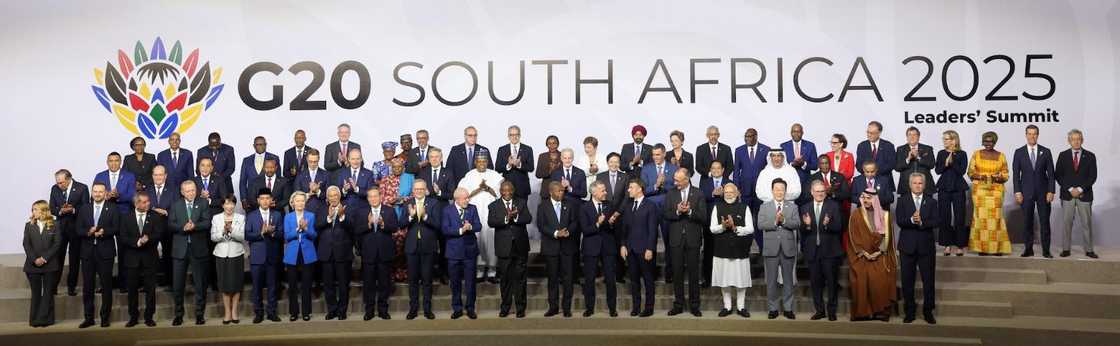 World leaders attended the G20 Summit which was held in Johannesburg