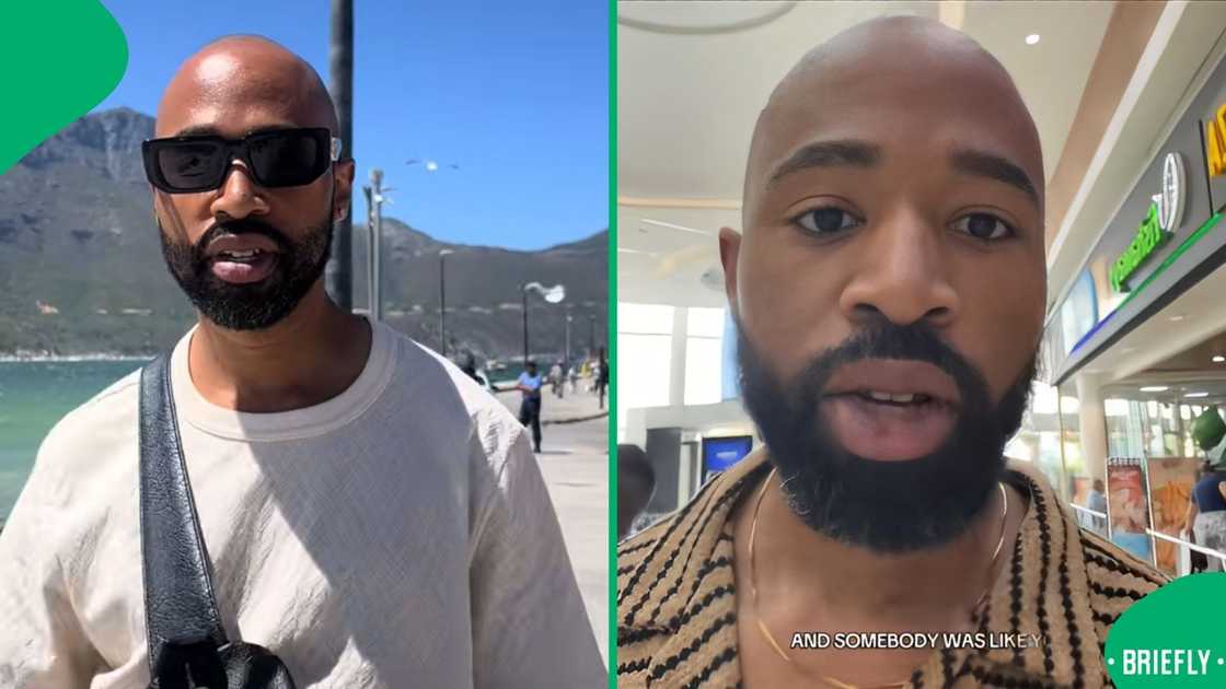 He shared that while working at a mall, he added that the individual also called him a lighter version He shared that while working at a mall, he added that the individual also called him a lighter version