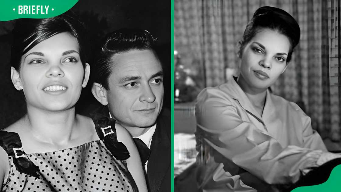 Vivian Liberto and her ex-husband Johnny Cash Vivian Liberto and her ex-husband Johnny Cash