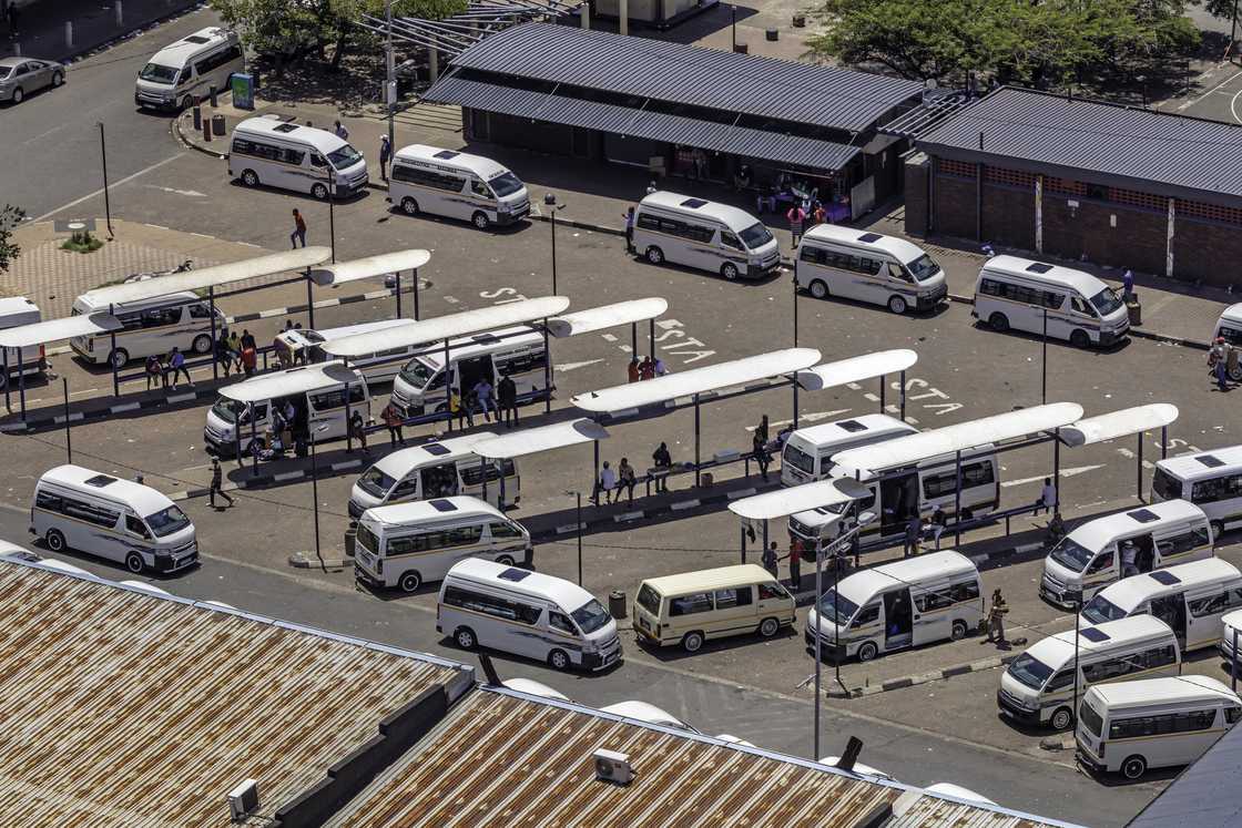 MTN taxi rank is a notorious area in Johannesburg MTN taxi rank is a notorious area in Johannesburg