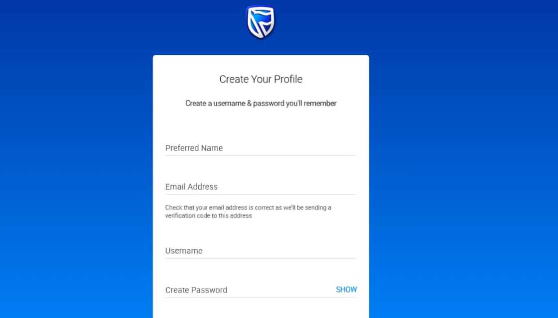 Standard Bank online banking