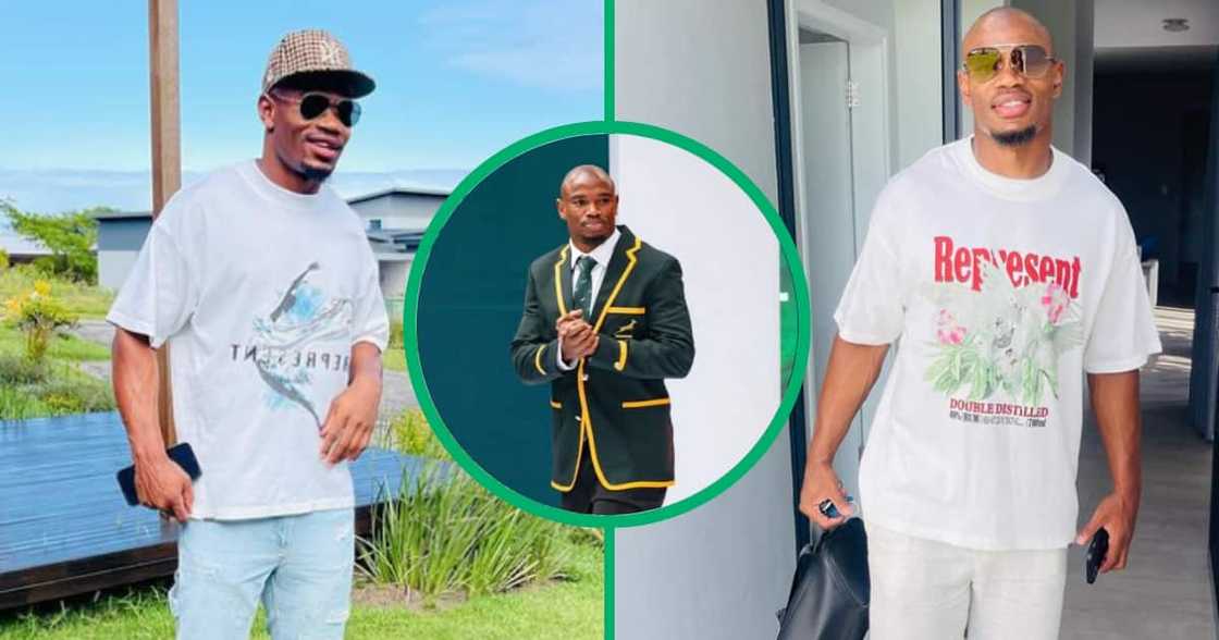 Makazole's video drove women wild on social media. Makazole's video drove women wild on social media.