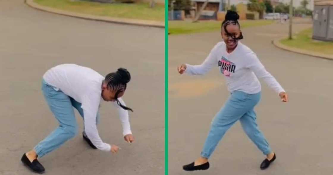 Woman performed the skhothane dance Woman performed the skhothane dance