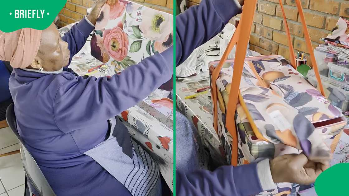 Granny Gloria’s handmade teacher bags spark strong support from Mzansi