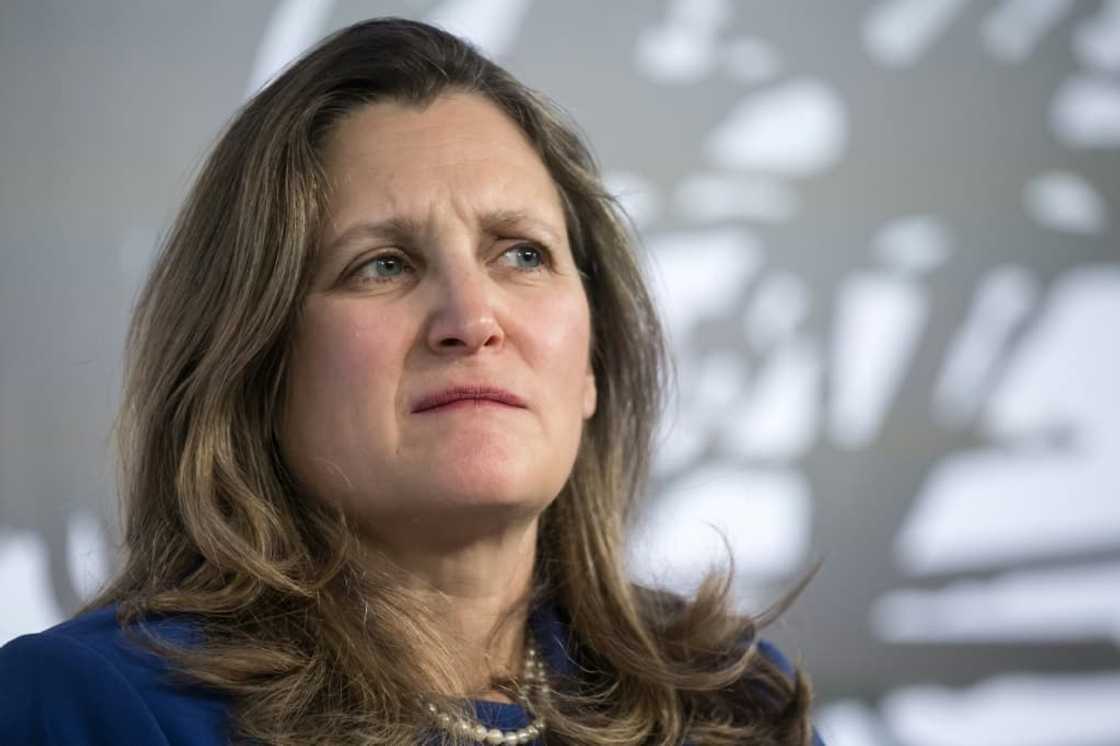 Canada's Finance Minister Chrystia Freeland has presented a new government budget to lawmakers Canada's Finance Minister Chrystia Freeland has presented a new government budget to lawmakers