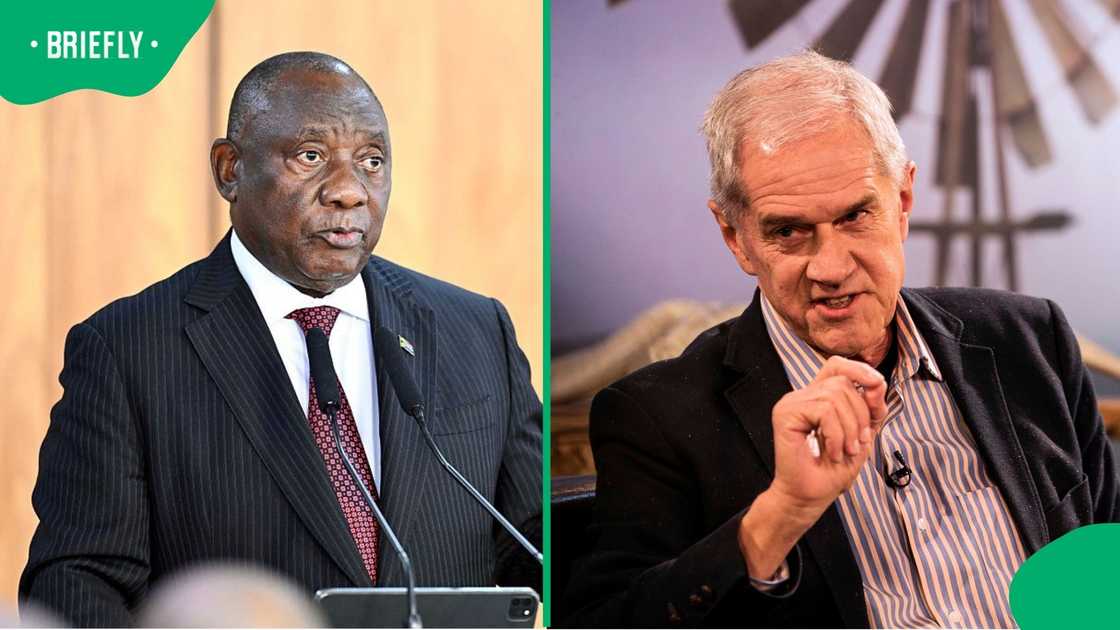 President Cyril Ramaphosa defended roelf Meyer's new appointment and his membership of the ANC