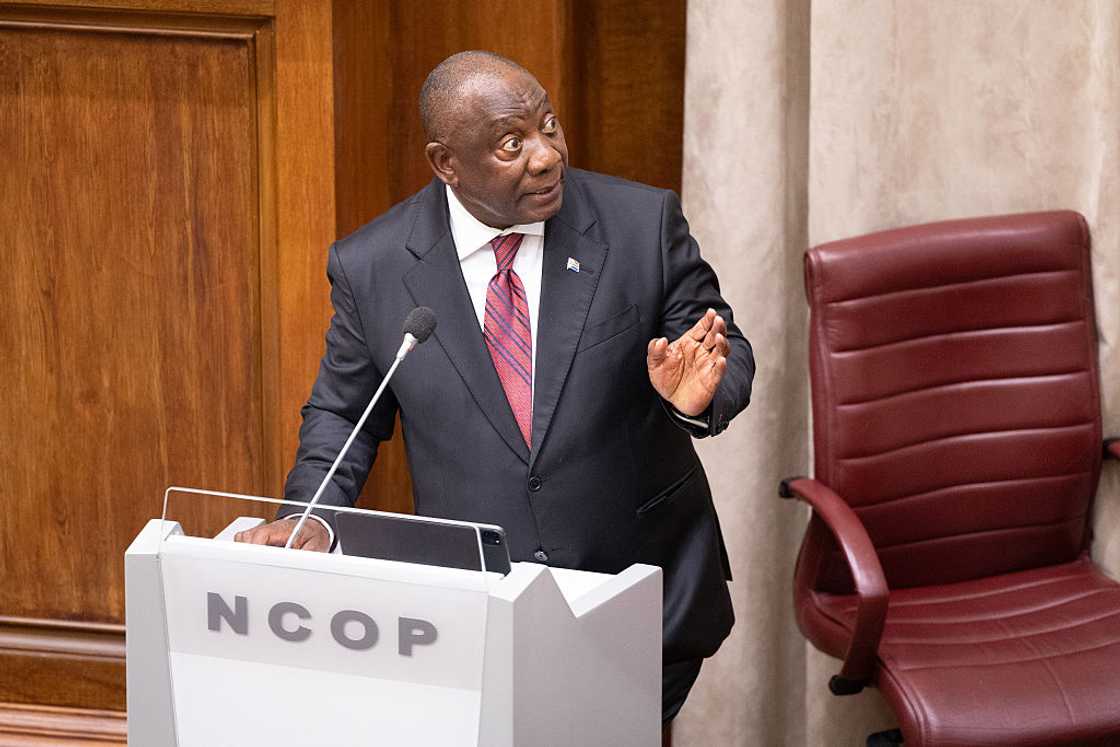 Cyril Ramaphosa discussed Mkhwanazi's press briefing Cyril Ramaphosa discussed Mkhwanazi's press briefing