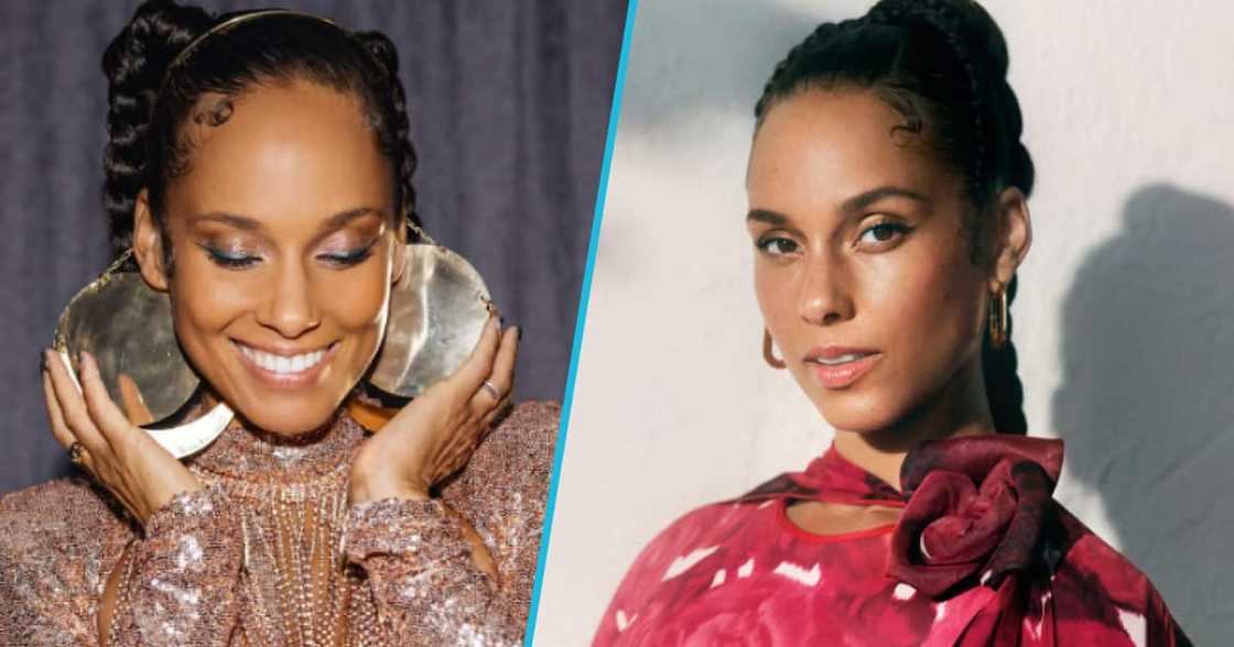 Alicia Keys and her music label donate R1million to her alma mater. Alicia Keys and her music label donate R1million to her alma mater.