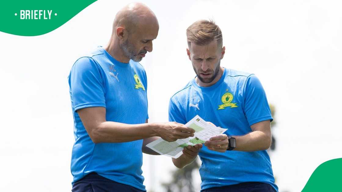 Miguel Cardoso is making plans for Mamelodi Sundowns. Miguel Cardoso is making plans for Mamelodi Sundowns.