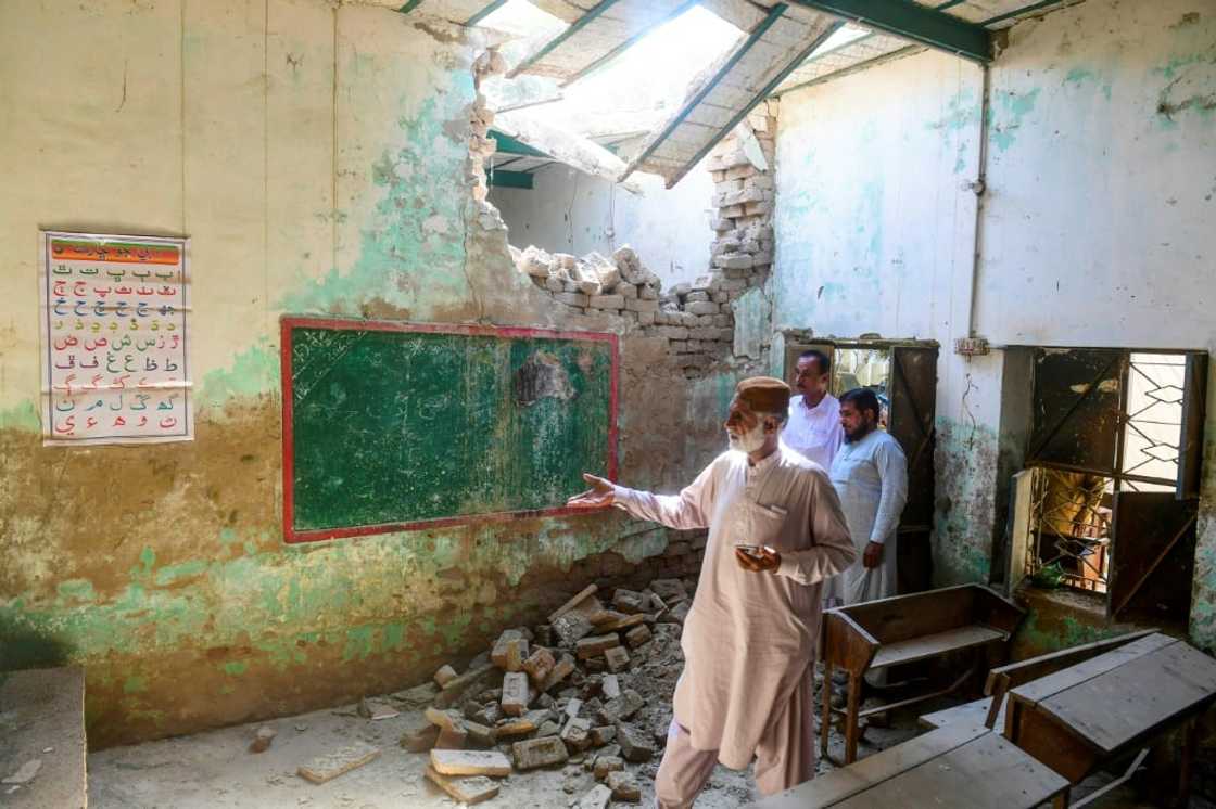 The education of 3.5 million children in Pakistan has been disrupted by floods The education of 3.5 million children in Pakistan has been disrupted by floods