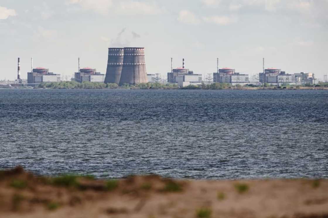 Zaporizhzhia nuclear plant (pictured on April 27, 2022) was captured by Russian troops not long after Moscow launched its invasion of Ukraine Zaporizhzhia nuclear plant (pictured on April 27, 2022) was captured by Russian troops not long after Moscow launched its invasion of Ukraine