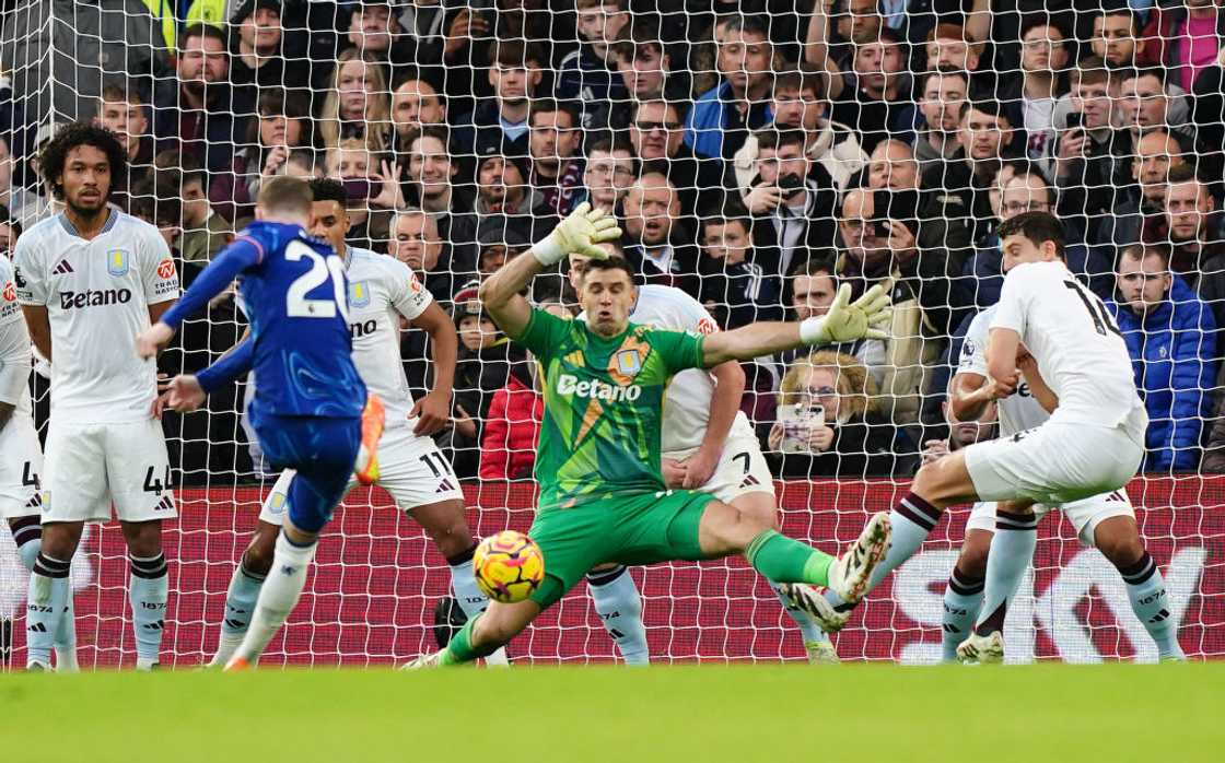 Premier League match between Chelsea and Aston Villa