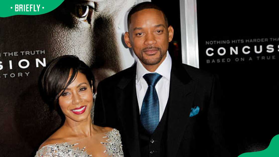 Will Smith and Jada Pinkett Smith at an event