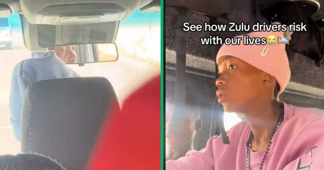 A young man's taxi driver almost fell asleep behind the wheel A young man's taxi driver almost fell asleep behind the wheel