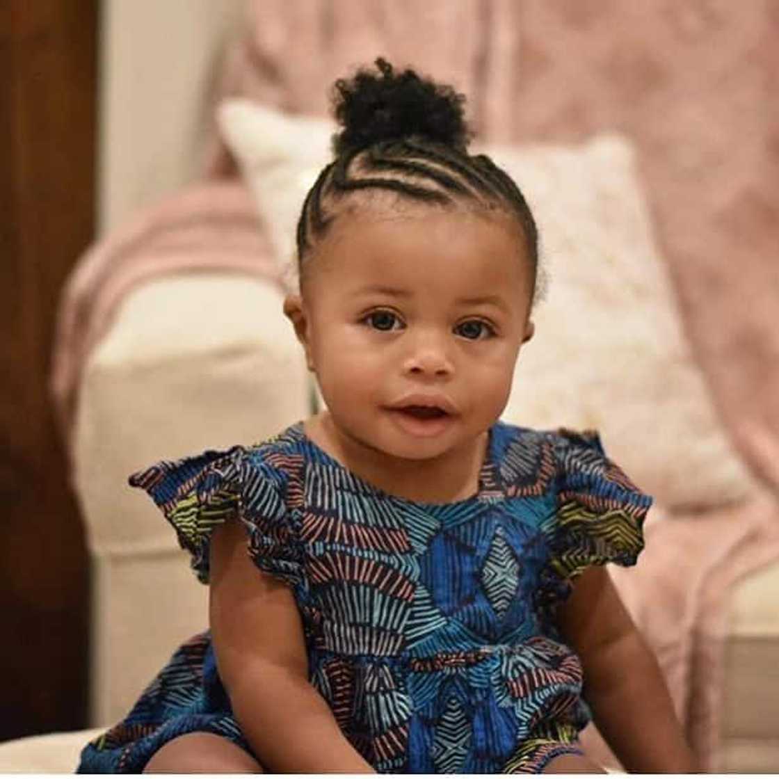 Cornrows with a bun Cornrows with a bun