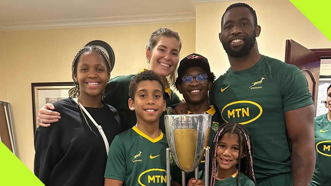 The Kolisi's have promised to remain a tight family despite Springbok star Siya and Rachel's divorce.