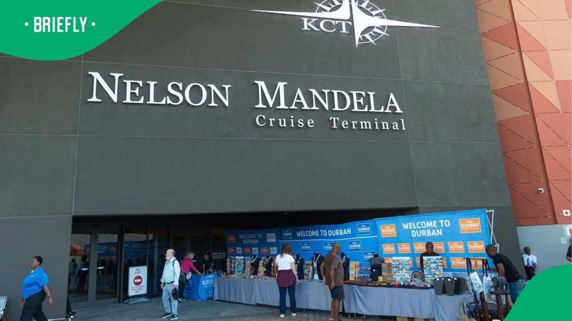 The cruise terminal.