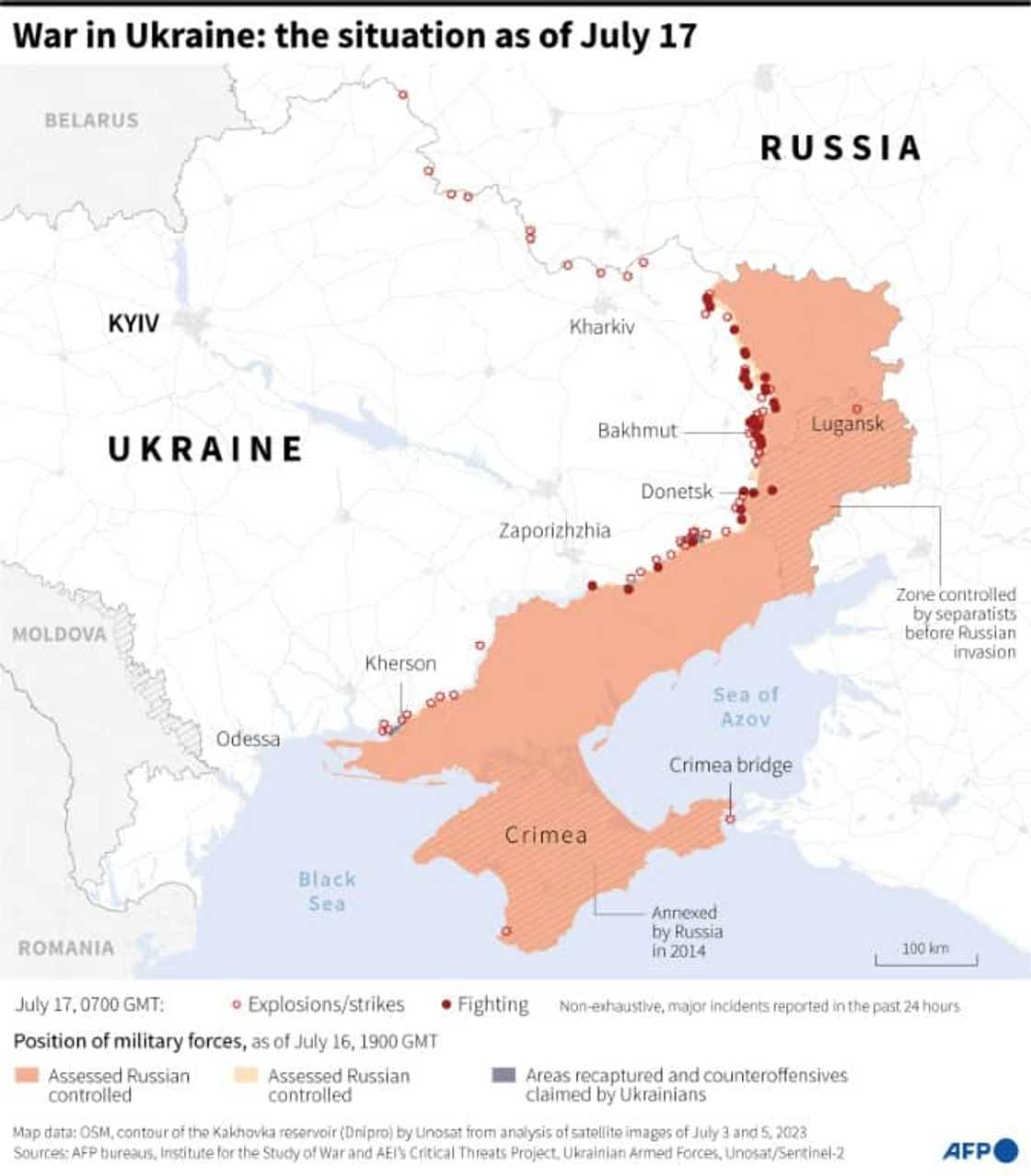 War in Ukraine: the situation as of July 17 War in Ukraine: the situation as of July 17