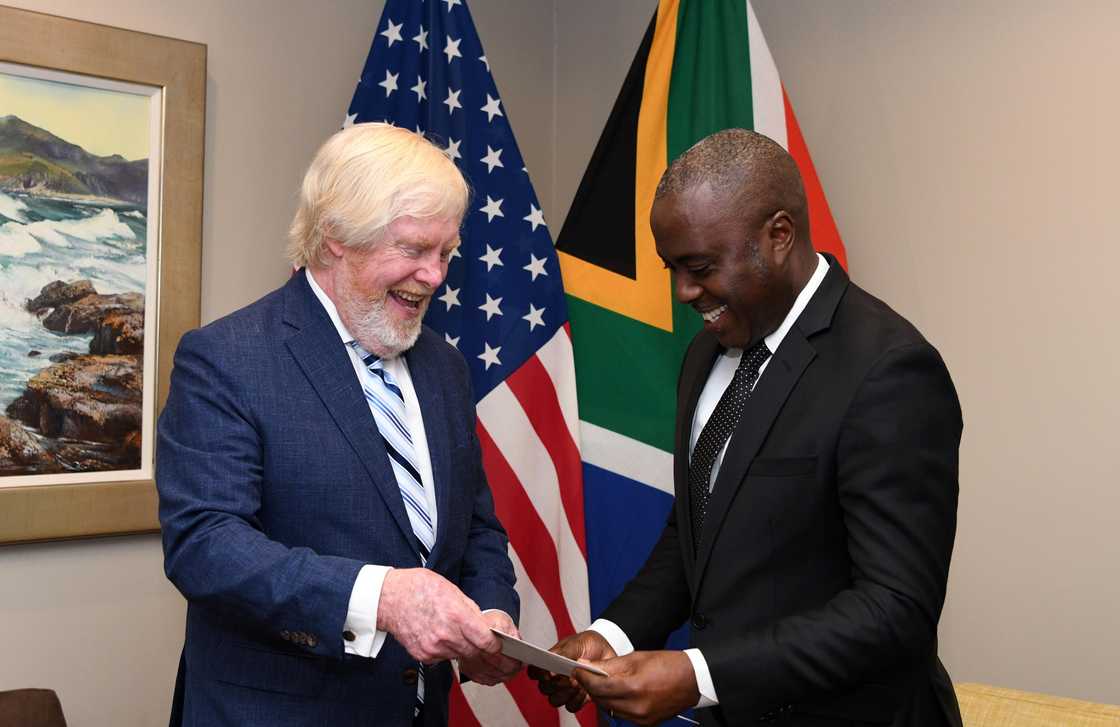 L. Brent Bozell III is in South Africa after Donald Trump appointed him as the Ambassador to South Africa