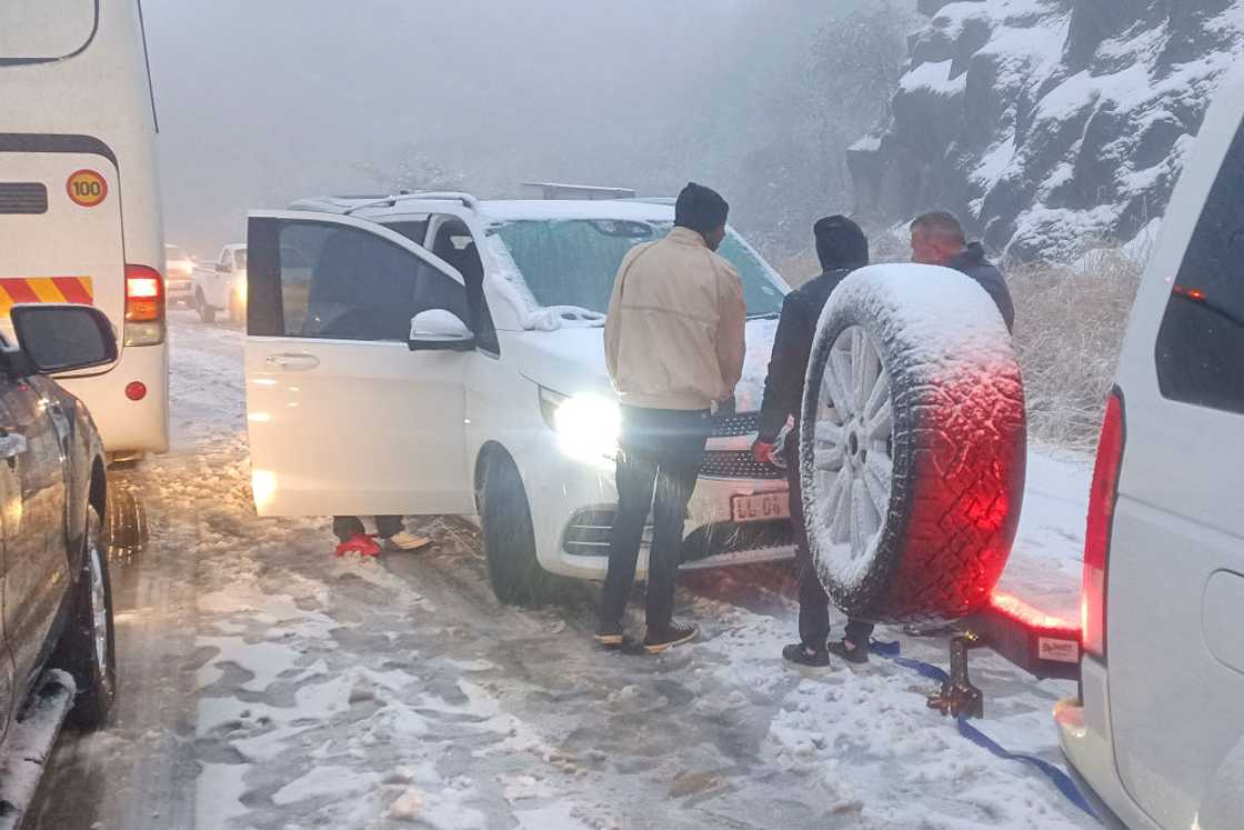 Much of the country is expected to experience snow Much of the country is expected to experience snow
