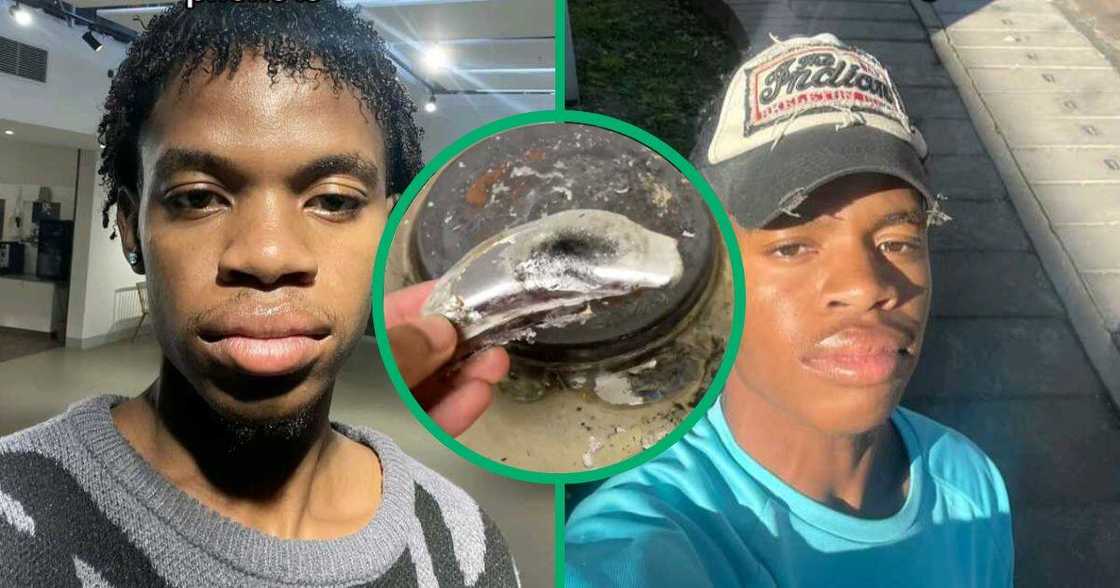A TikTok video shows a male student trying to cook at his res and ending up destroying the pot. A TikTok video shows a male student trying to cook at his res and ending up destroying the pot.