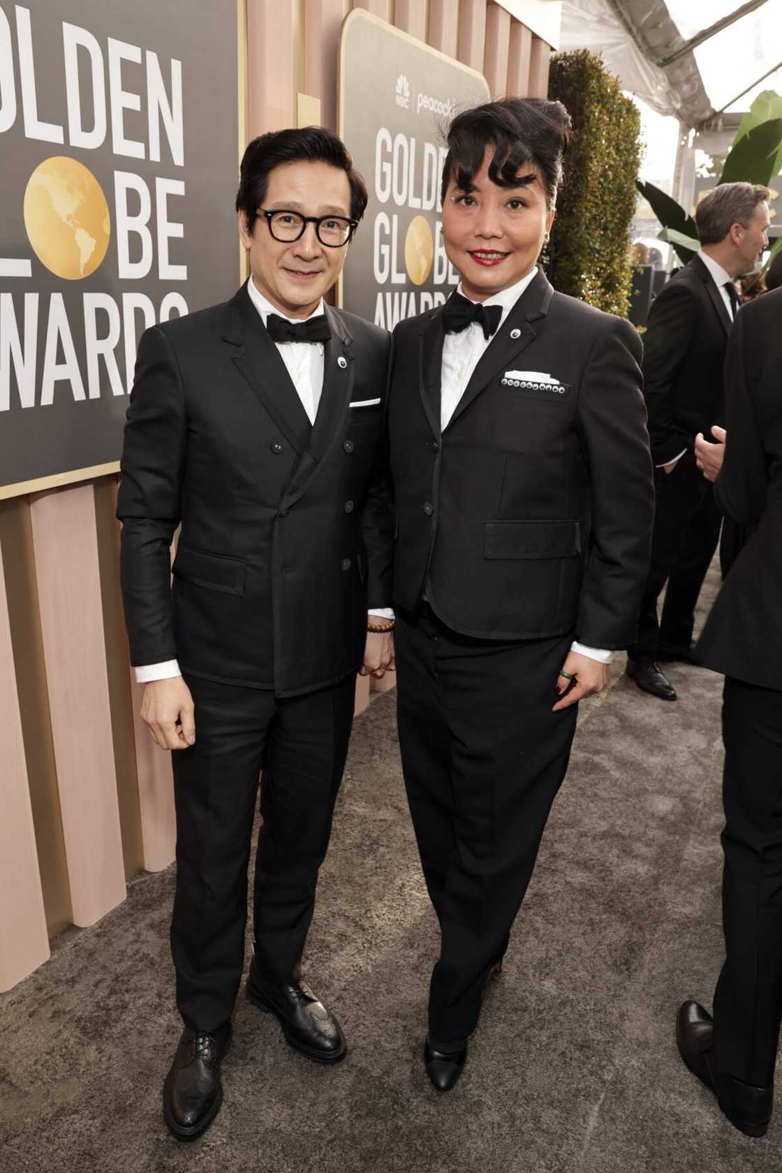 Echo and Ke Huy Quan Echo and Ke Huy Quan