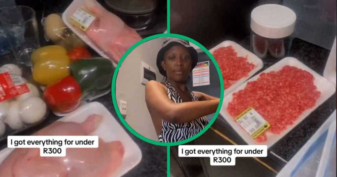 Student shares grocery haul Student shares grocery haul