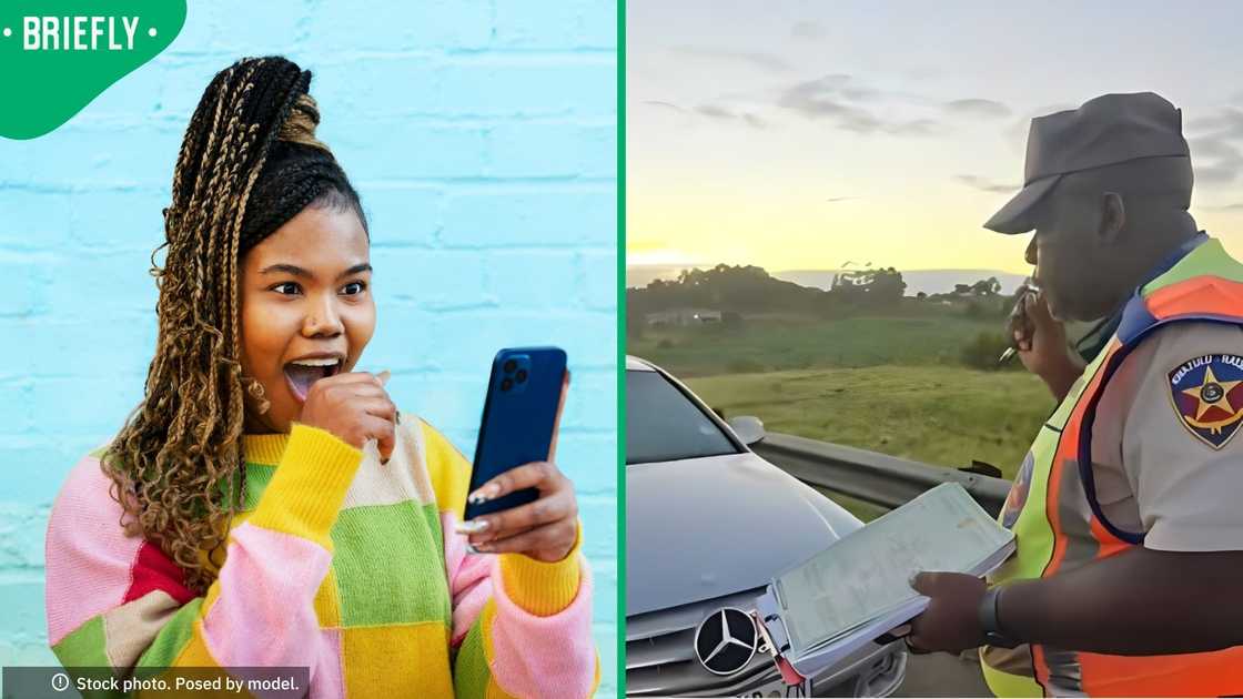 A KZN motorist left traffic officers and South Africans in disbelief