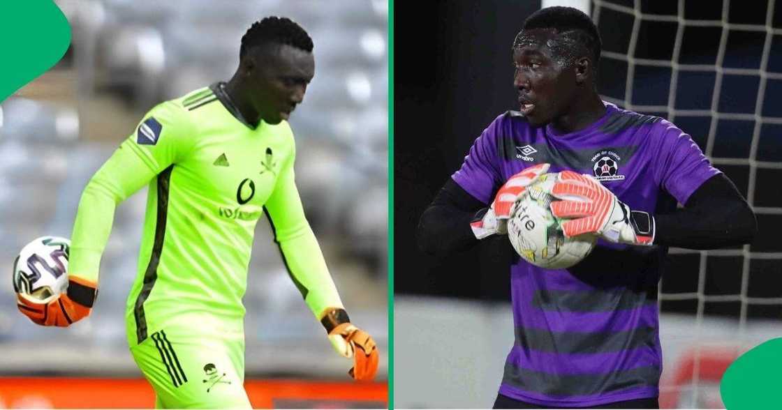 Richard Ofori has options on the table Richard Ofori has options on the table