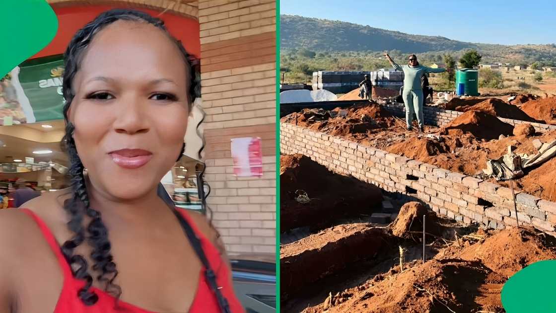 A woman showed off the rural mansion she built for herself and her kids. A woman showed off the rural mansion she built for herself and her kids.