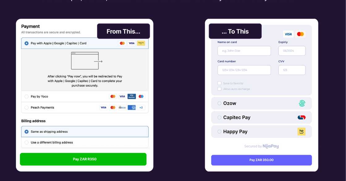 Before Nija Pay vs After Nija Pay!