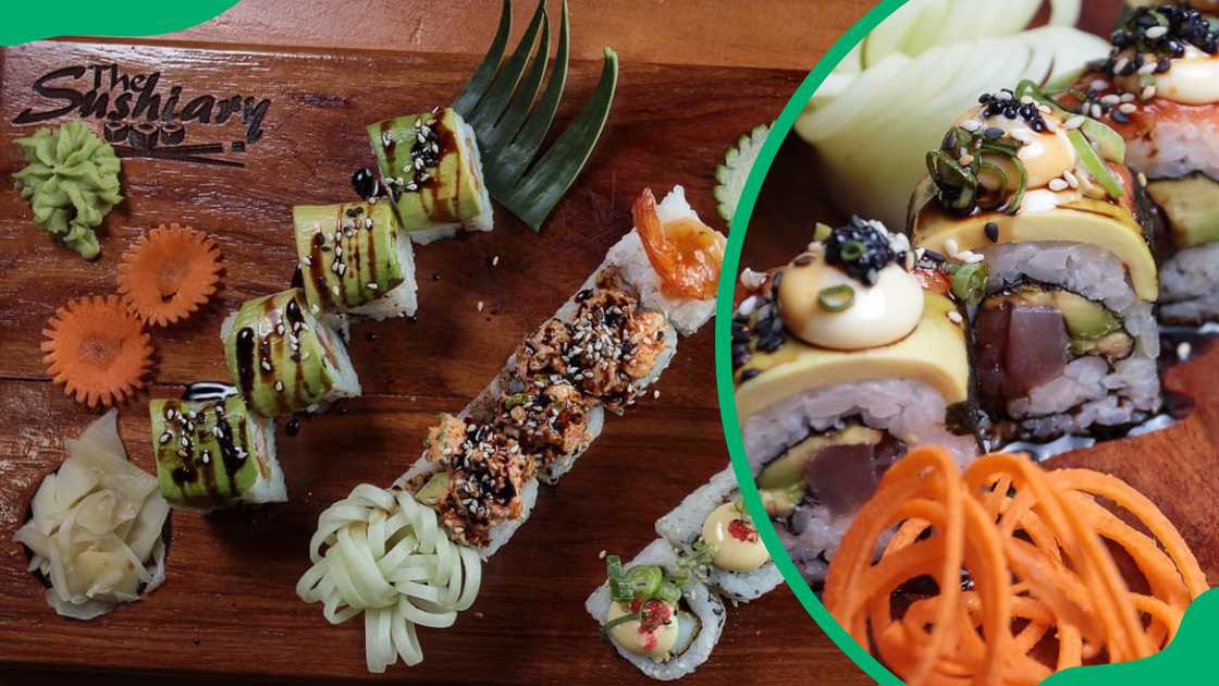 The Sushiary menu is crafted with Asian flavours The Sushiary menu is crafted with Asian flavours