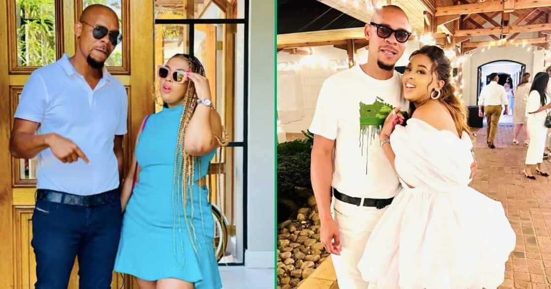 Nonku Williams' ex boyfriend shows off his new lover Nonku Williams' ex boyfriend shows off his new lover