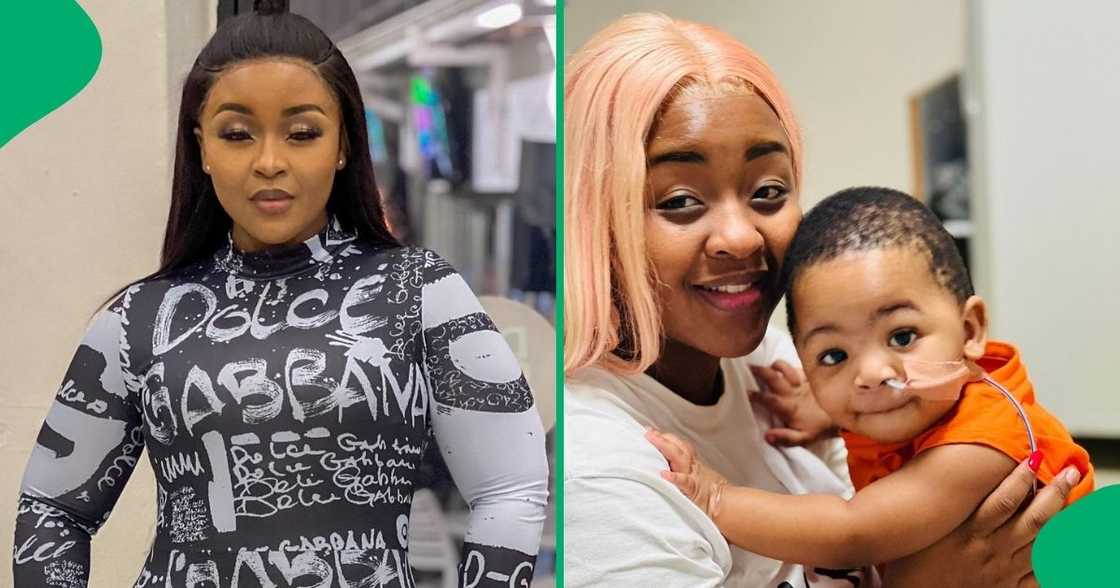 Gogo Skhotheni confirmed her son's passing Gogo Skhotheni confirmed her son's passing