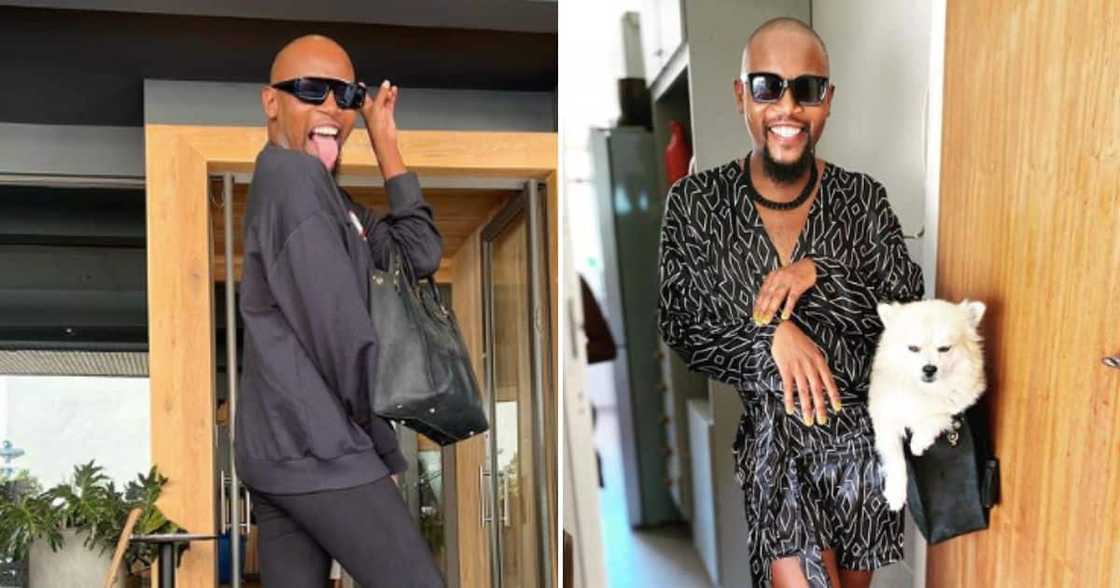 Moshe Ndiki shows off his home Moshe Ndiki shows off his home