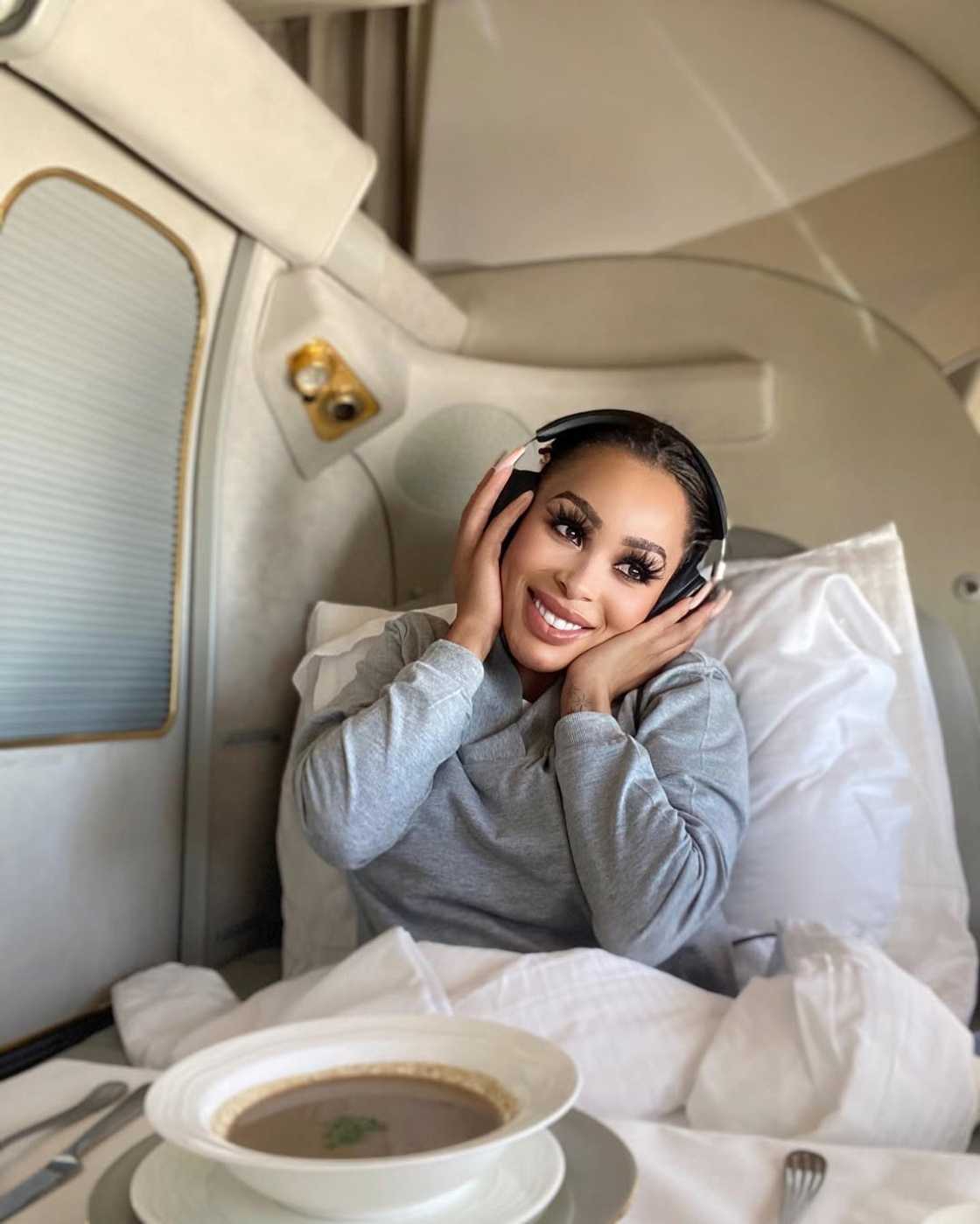 Khanyi Mbau rewarded her daughter with a gap year Khanyi Mbau rewarded her daughter with a gap year