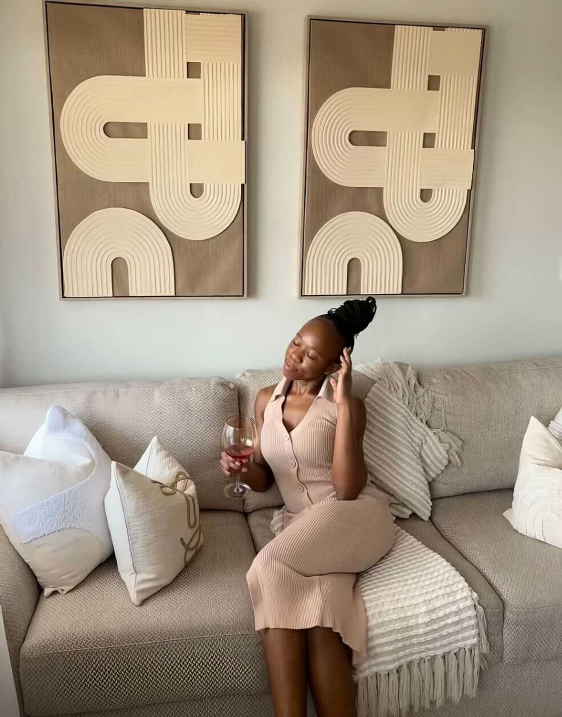 South Africans were in awe of the woman’s stunning apartment in Pretoria. South Africans were in awe of the woman’s stunning apartment in Pretoria.